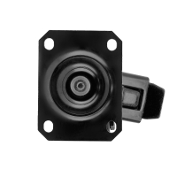 Adam Hall 372091 BLK Kółko zwrotne 80 mm z hamulcem czarne