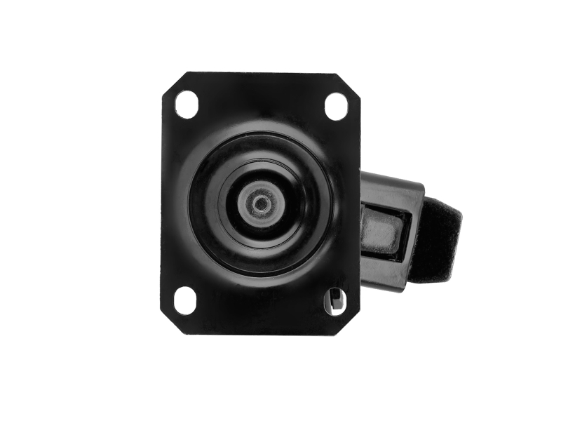 Adam Hall 372091 BLK Kółko zwrotne 80 mm z hamulcem czarne