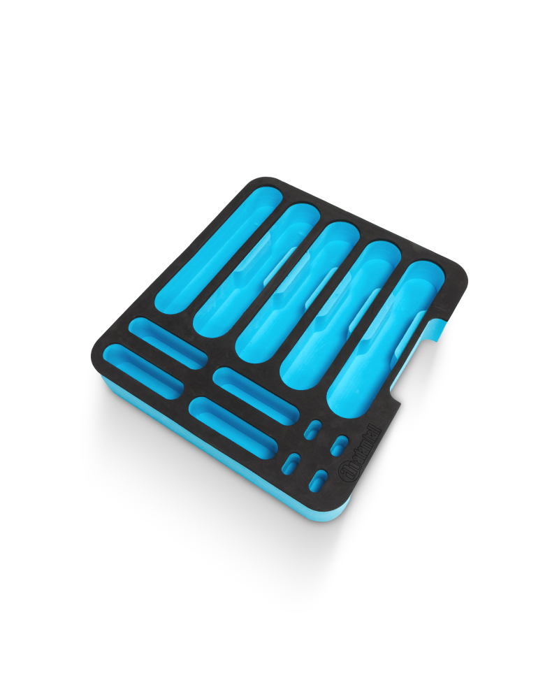 Adam Hall 87402MI Wkładka piankowa na mikrofonu do szuflady rack 2U