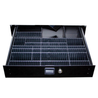 Adam Hall Rack Inlay 02 SEPARATOR CROSSWISE Mostek poprzeczny dla szuflad 19’’, 2U