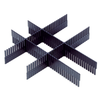 Adam Hall Rack Inlay 02 SEPARATOR LENGTHWISE Mostek wzdłużny dla szuflad 19’’, 2U