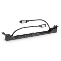 Adam Hall 19" 87463 Lampa COB LED z dwoma giętkimi ramionami