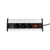 ADAM HALL PDU 3S DESKTOP Listwa zasilająca serii Desktop z wyłącznikiem 3-kierunkowym
