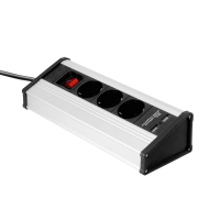 ADAM HALL PDU 3S DESKTOP Listwa zasilająca serii Desktop z wyłącznikiem 3-kierunkowym