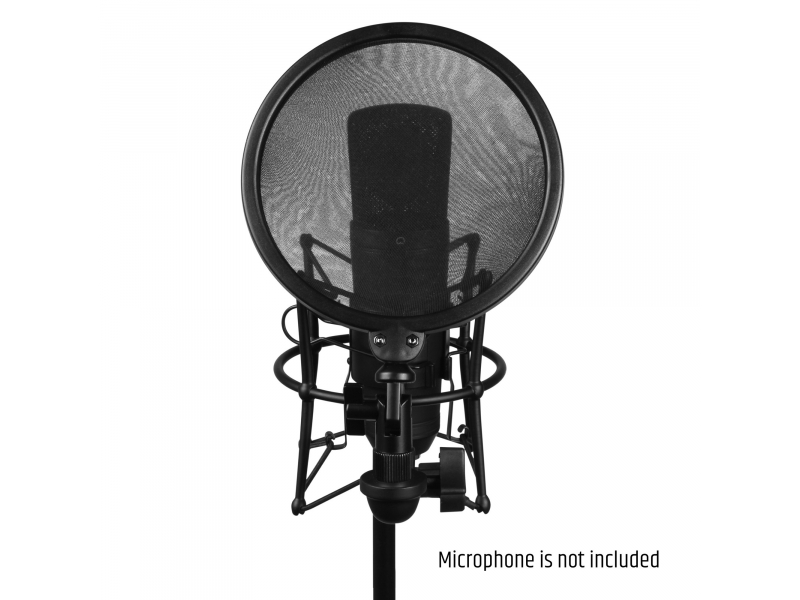 Adam Hall DSM 400 Uchwyt mikrofonowy typu „pająk” z pop filtrem