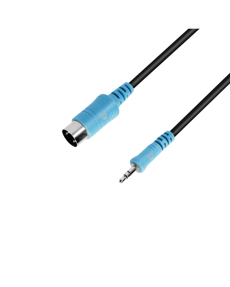ADAM HALL 3 STAR BW MIDI Kabel TRS MIDI Minijack x MIDI 5 pin Różne długości