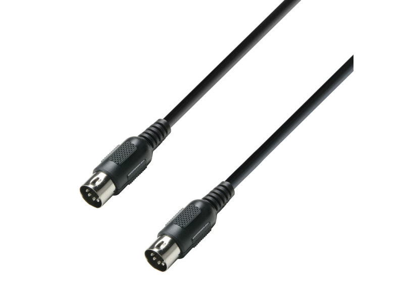 ADAM HALL K3MIDI0300BLK Kabel midi 3 m czarny