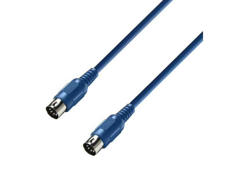 ADAM HALL K3MIDI0600BLU Kabel midi 6 m niebieski