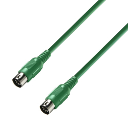 Adam Hall K3MIDI0600GRN Kabel midi 6 m zielony