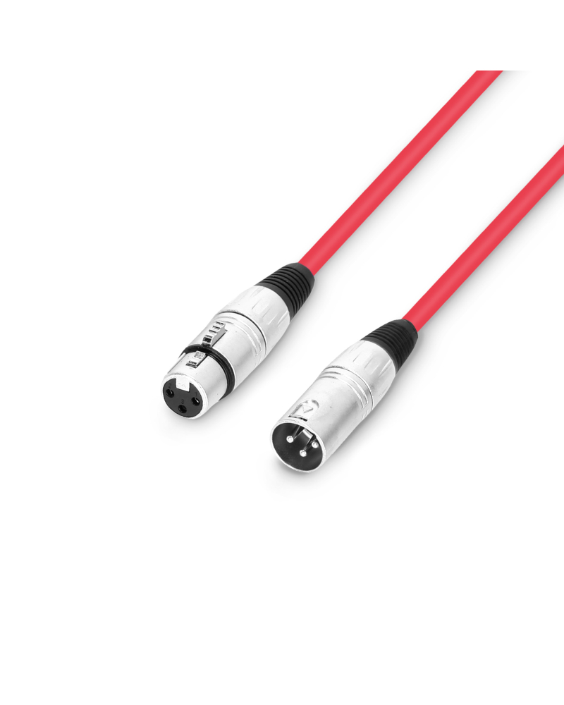 Adam Hall 3 STAR MMF 0050 SET Kabel mikrofonowy | Zestaw 6 sztuk Adam Hall XLR | 0,5 m