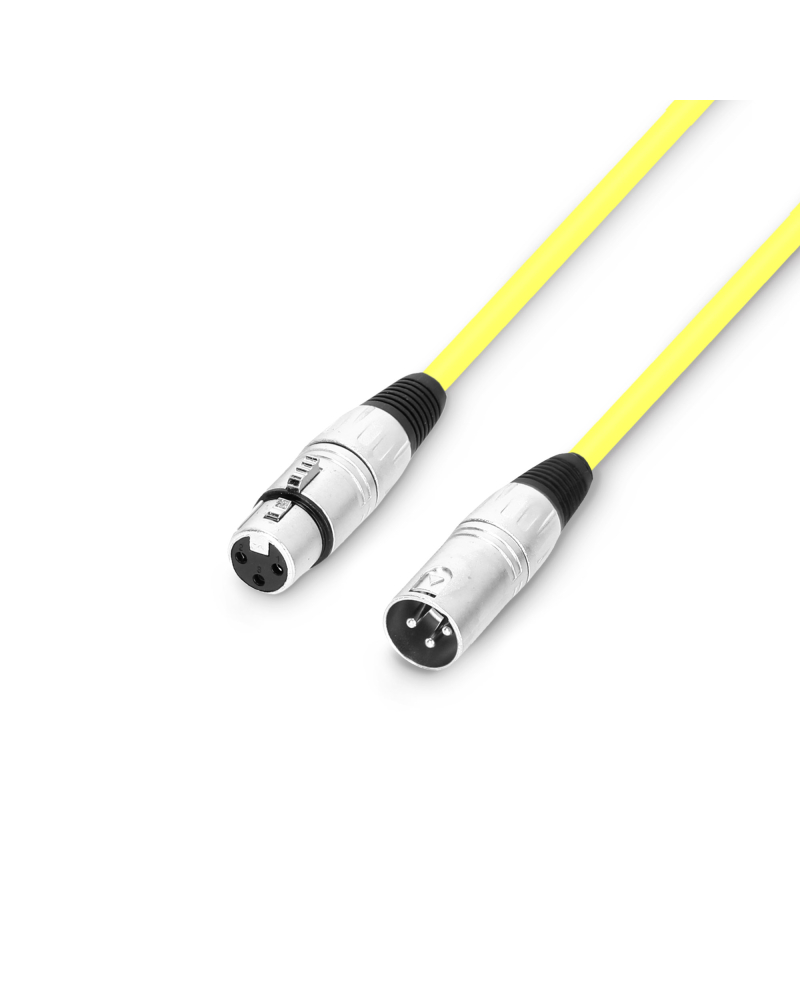Adam Hall 3 STAR MMF 0050 SET Kabel mikrofonowy | Zestaw 6 sztuk Adam Hall XLR | 0,5 m