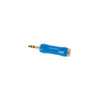 ADAM HALL 4 STAR A JF3 MM3 G BLU LINE Adapter liniowy Jack TRS żeński na Minijack TRS męski