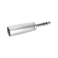 Adam Hall K4AJM3XM3 Adapter | Jack TRS x XLR męski