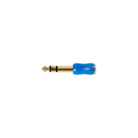 ADAM HALL 4 STAR A MF3 JM3 G BLU LINE Adapter liniowy BLU Minijack żeński TRS x Jack TRS