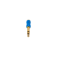 ADAM HALL 4 STAR A MF3 JM3 G BLU LINE Adapter liniowy BLU Minijack żeński TRS x Jack TRS