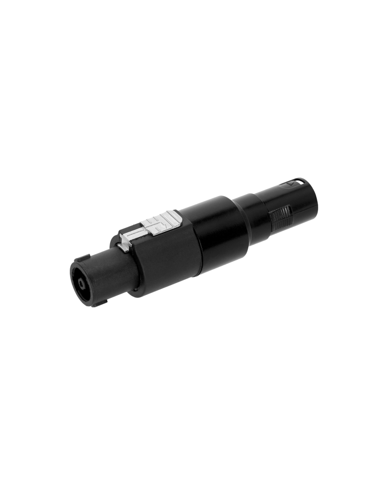 Adam Hall 4 STAR A SF4 XM3 Adapter speakON żeński 4 pin na XLR męski 3 pin