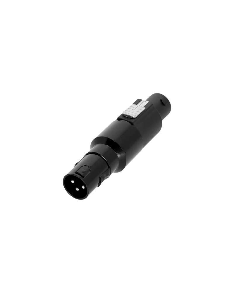 Adam Hall 4 STAR A SF4 XM3 Adapter speakON żeński 4 pin na XLR męski 3 pin