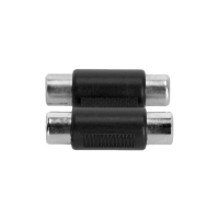 Adam Hall 4 STAR AT RF2 RF2 Twin-Adapter beczka 2 x RCA żeński na 2 x RCA żeński