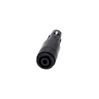 Adam Hall 4 STAR A XF3 SF4 Adapter XLR żeński 3 pin na speakON męski 4 pin
