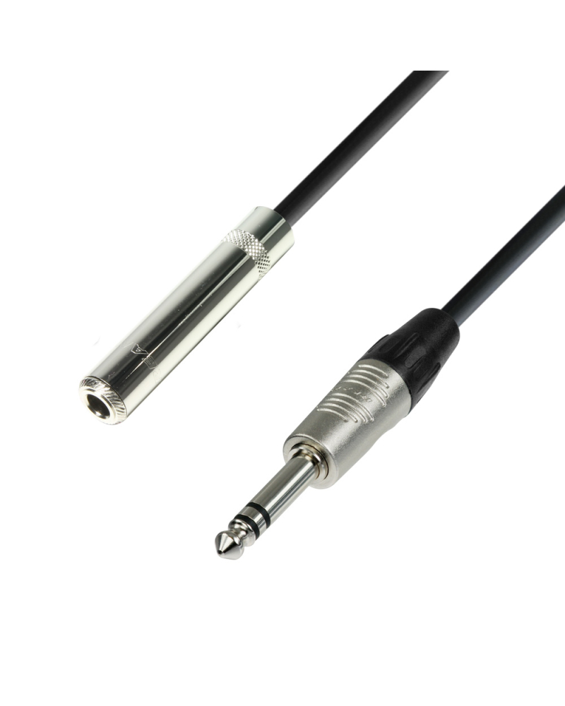 ADAM HALL 4 STAR BOV Kabel zbalansowany | Rean Jack Żeński TRS x Jack TRS | Różne długości