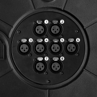 Adam Hall 4 STAR CD 15 MULTICORE 80 Bęben kablowy wielożyłowy multicore 8-kanałowy | 15 m