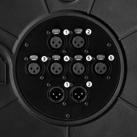 Adam Hall 4 STAR CD 30 MULTICORE 80 Bęben kablowy wielożyłowy 8-kanałów (6 wysyłek i 2 powroty) | 30 m