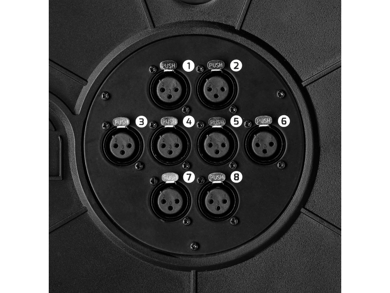 Adam Hall 4 STAR CD 30 MULTICORE 80 Bęben kablowy wielożyłowy multicore 8-kanałowy | 30m