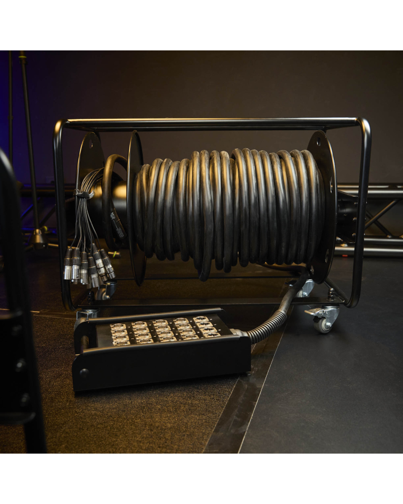 ADAM HALL 4 STAR CD 650 Przemysłowy bęben kablowy | rozmiar L