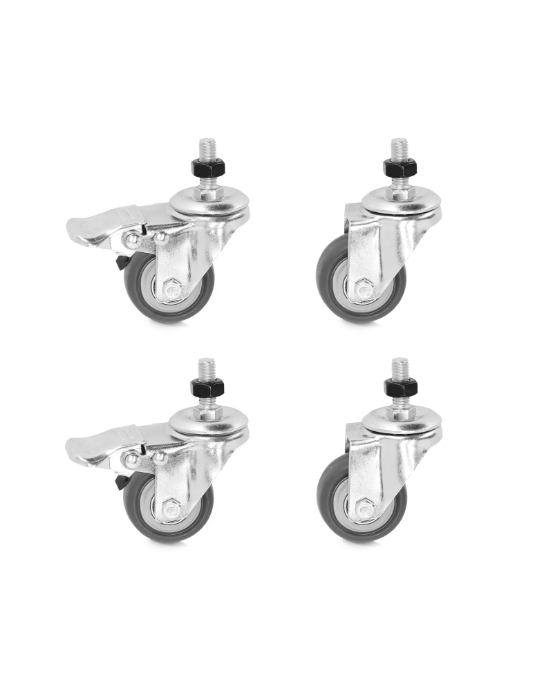 ADAM HALL 4 STAR CD CASTOR SET Zestaw kółek do K4CD450 i K4CD650