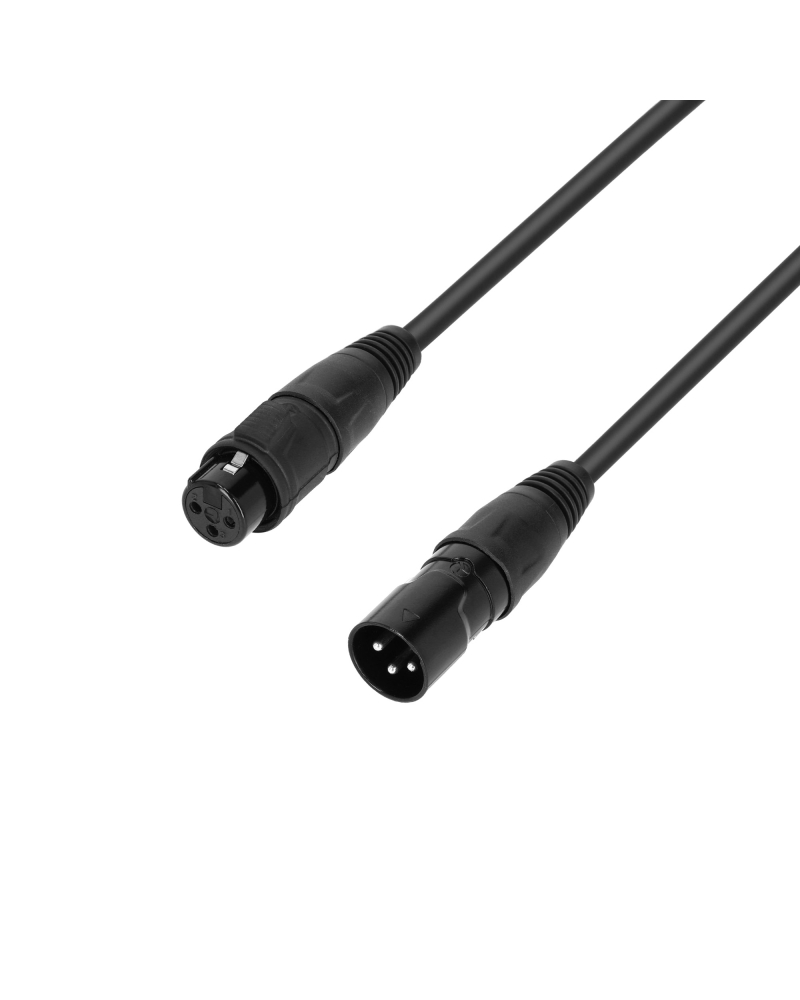 Adam Hall 4 STAR DMF 0150 IP65 Kabel DMX Rean XLR 3 pin IP65 1,5 m