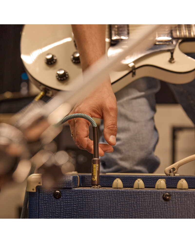 Adam Hall 4 STAR IPP GRN Kabel instrumentalny | Oplot nylonowy Adam Hall® Jack TS różne długości