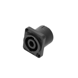 Adam Hall 4 STAR P SM4 BLK gniazdo tablicowe SPEAKON 4-pin