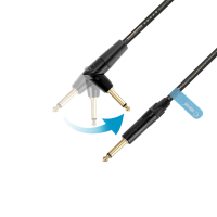 ADAM HALL 5 STAR IPPR 0600 FLIPJACK® Kabel instrumentalny | Palmer® Adam Hall FLIPJACK® prosty i kątowy jack | 6 m