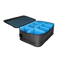 Adam Hall ORGAFLEX® CABLE BAG XL Wyściełana torba organizacyjna na kable i akcesoria, rozmiar XL 21