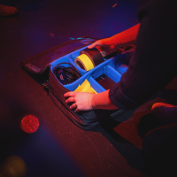 Adam Hall ORGAFLEX® CABLE BAG XL Wyściełana torba organizacyjna na kable i akcesoria, rozmiar XL 21