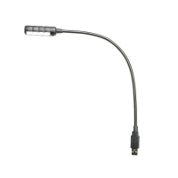 Adam Hall SLED 1 ULTRA USB - Lampka USB z wysięgnikiem typu „gęsia szyja” i 4 diodami LED COB