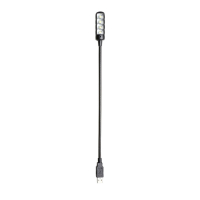 Adam Hall SLED 1 ULTRA USB - Lampka USB z wysięgnikiem typu „gęsia szyja” i 4 diodami LED COB