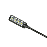 Adam Hall SLED 1 ULTRA USB - Lampka USB z wysięgnikiem typu „gęsia szyja” i 4 diodami LED COB