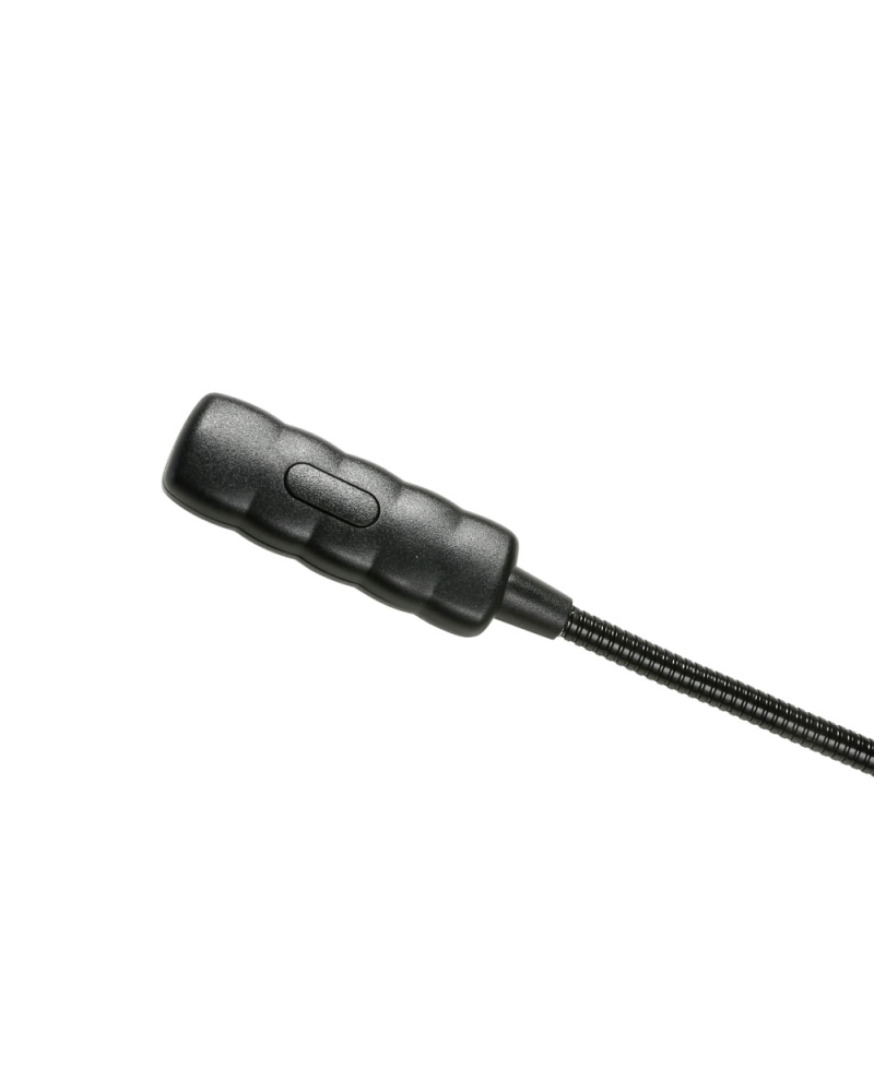 Adam Hall SLED 1 ULTRA XLR 3 A Lampka z wysięgnikiem typu „gęsia szyja” ze złączem kątowym, 3-stykowym złączem XLR i 4 diodami LED COB