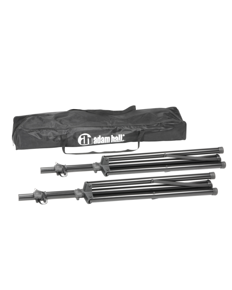 Adam Hall SPS 023 SET Zestaw: 2 stojaki głośnikowe z torbą