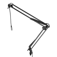 ADAM HALL S TBA 01 Stojak biurkowy do mikrofonu z wmontowanym kablem XLR