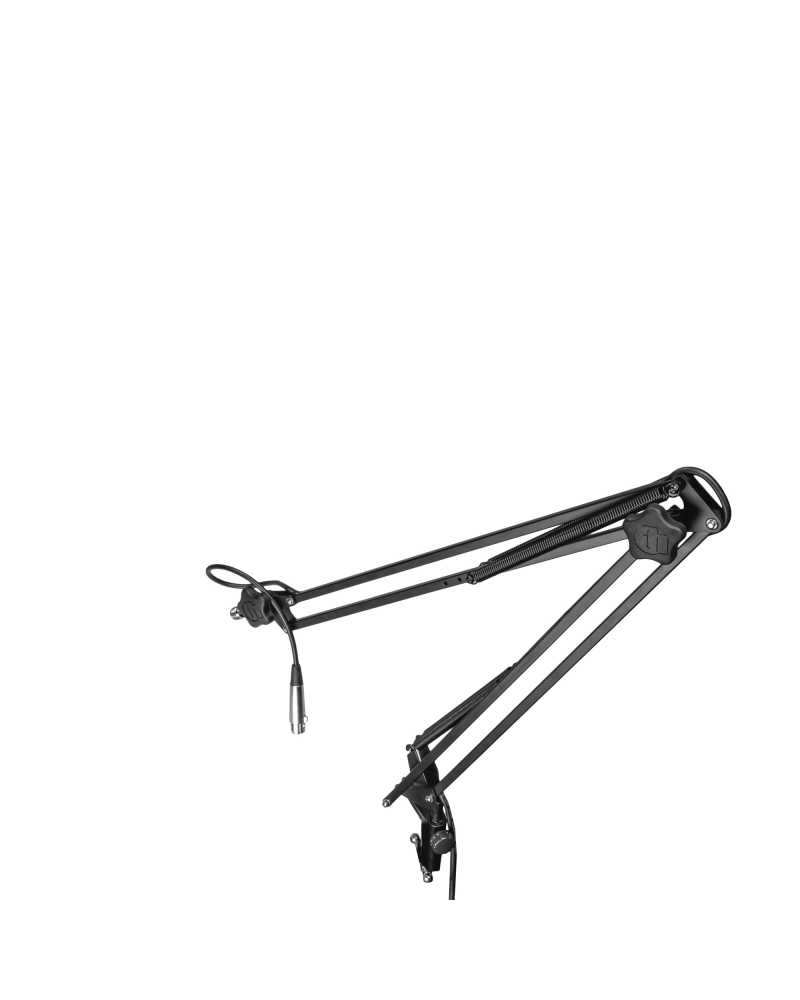 ADAM HALL S TBA 01 Stojak biurkowy do mikrofonu z wmontowanym kablem XLR