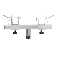 ADAM HALL TRA 36 Adapter do trawersu do mocowania statywu 35 mm