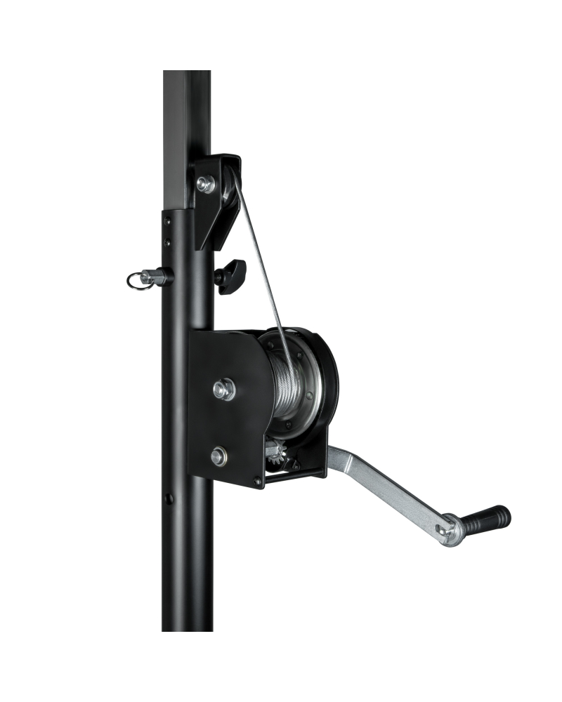 ADAM HALL SWU 400 T Statyw korbowy z trawersem, czarny