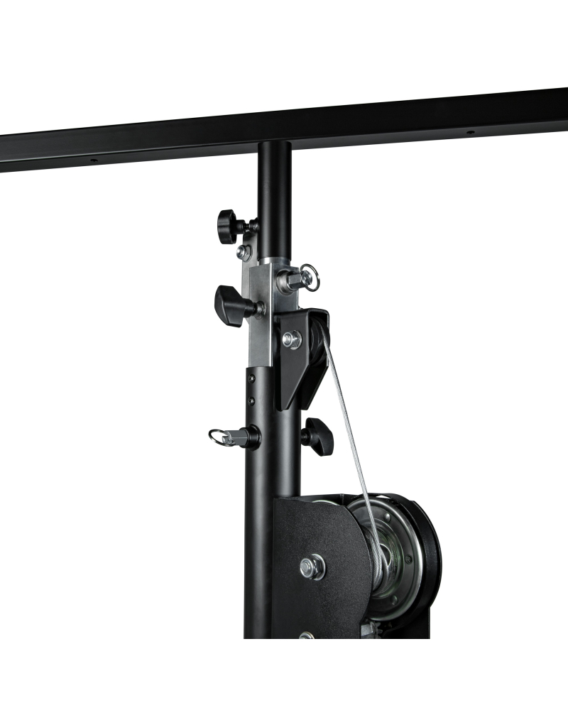 ADAM HALL SWU 400 T Statyw korbowy z trawersem, czarny