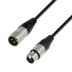 ADAM HALL K4 MMF 0250 Kabel mikrofonowy REAN XLR męskie – XLR żeńskie, 2,5 m