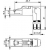 Złącze / wtyk RJ45 kątowy Telegartner MFP8-4x90 T568B Cat.6A J00026A4001