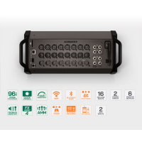 Allen & Heath CQ20B Kompaktowy mikser cyfrowy Bluetooth z przetwarzaniem sygnału 96 kH