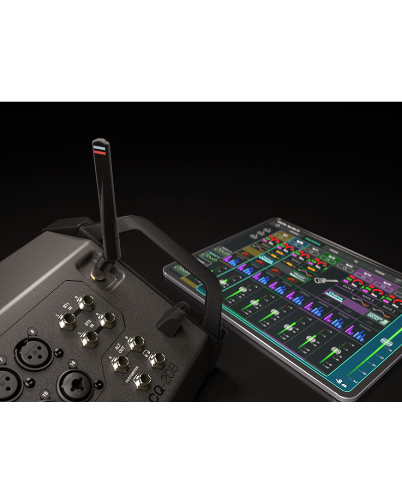 Allen & Heath CQ20B Kompaktowy mikser cyfrowy Bluetooth z przetwarzaniem sygnału 96 kH