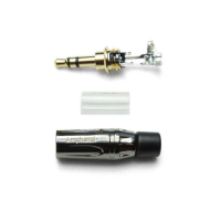 Amphenol KS3PC-AU Wtyk mini jack 3.5 mm stereo pozłacany